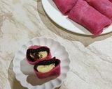 Foto langkah ke 6 dari resep Dadar Gulung Pisang Coklat.