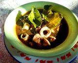 Foto langkah ke 3 dari resep Cumi kuah hitam.