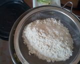 A picture of step 5 of Marble cAke#authors marathon#local ingredients.