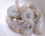 Hình bước làm 1 của món Canh tôm và mộc nấu khổ qua