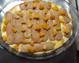 Foto del paso 3 de la receta: Postre con vainillas y durazno!!