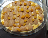 Foto del paso 3 de la receta: Postre con vainillas y durazno!!