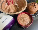A picture of step 1 of Pull me up Chocolate Cake.