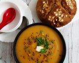 A picture of step 7 of Pumpkin & Potato Soup.