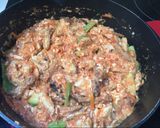 Foto del paso 2 de la receta: Fusilli bucati con setas, verduras y pollo
