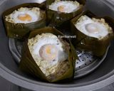 Foto langkah ke 5 dari resep 493. Pepes Jamur Tahu Telur Asin.