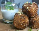 A picture of step 7 of 🍂 Pumpkin Lentil Lemon Fritters.