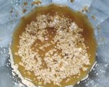 A picture of step 1 of Pancake poppers with chocolate filling.