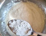 A picture of step 1 of Dahi vada.