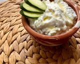 A picture of step 3 of Tzatziki 🥄.