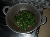Tumis Cumi Kacang Panjang
