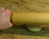 Foto del paso 2 de la receta: Pizza de cabrales y champiñón