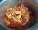 A picture of step 6 of Coorg Pork Curry.