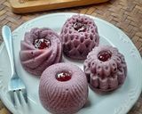 Foto langkah ke 6 dari resep Bolu Kukus Ubi Ungu Santan.