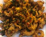 Foto langkah ke 4 dari resep Cumi crispy bumbu rica.