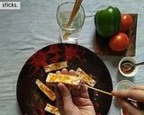 A picture of step 3 of Chickpea stuffed kebab in roasted gravy.