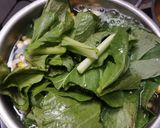 Foto langkah ke 2 dari resep Bobor Sawi Jagung Manis.
