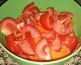 Foto del paso 2 de la receta: Ensalada de Zanahoria, Tomate y Huevo