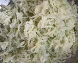 A picture of step 1 of Lauki soyabean Kofte.