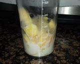 A picture of step 1 of Mango Rabri.