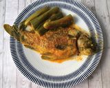 Foto langkah ke 8 dari resep Ikan Mas Arsik terong hijau.