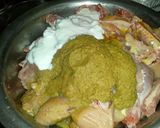 A picture of step 3 of Chicken dakbunglow.