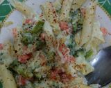 Foto langkah ke 6 dari resep Vegan penne carbonara.