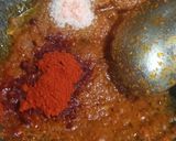 A picture of step 5 of Niramish Paneer.