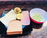 Foto del paso 1 de la receta: Sándwich de aguacate y Pollo