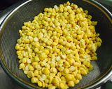 A picture of step 2 of Chana dal coconut barfi.