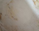 A picture of step 4 of Asli ghee or gurr ka paratha.