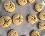 A picture of step 3 of Nankhatai.