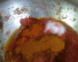 A picture of step 2 of Stuff cheese bhaji pav.