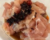 香麻里肌炒敏豆的食譜步驟1照片