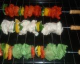 A picture of step 4 of Tricolour Chicken Tikka.