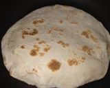A picture of step 1 of Flat bread and gravy soup.