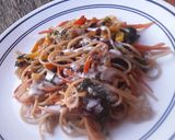 Foto del paso 8 de la receta: Espaguetis a mi manera🍝🥙🍝🥗