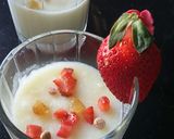 A picture of step 4 of Rava(suji) puding.