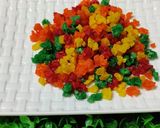 A picture of step 5 of Tutti frutti.