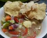 Foto langkah ke 4 dari resep Soto kuah Santan.