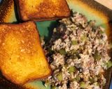 A picture of step 4 of Jays Dirty Rice.