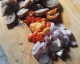 Foto langkah ke 1 dari resep Sayur Oyong Baso.