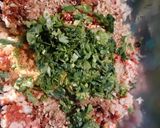 A picture of step 2 of Chapli Kabab.