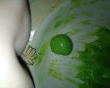 A picture of step 2 of Rasmlai cardamom.