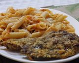 Foto del paso 4 de la receta: Pasta en salsa napoli y milanesa de carne