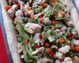 Foto del paso 8 de la receta: Quiche de pollo con verduras fácil y rápido