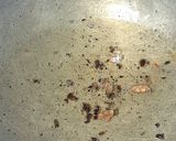 A picture of step 1 of Moong Dal Halwa.