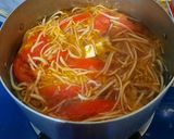 Hình bước làm 3 của món Canh đậu hủ giá hẹ (món chay)