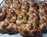 Csokis mini fonott kalács recept fázis 5 fotója