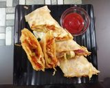 वेज स्प्रिंग रोल (Veg spring roll recipe in hindi) रेसिपी चरण 5 फोटो
